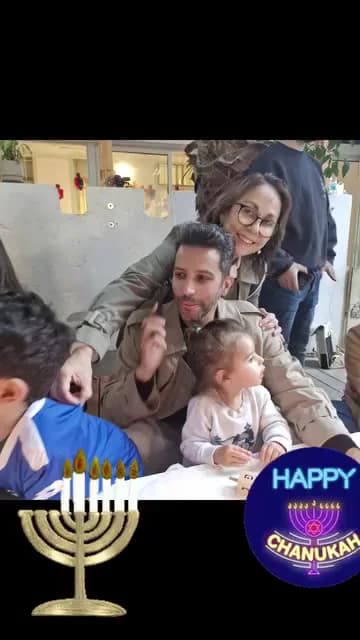 מדליקים חנוכייה שיצרו הילדים — תמונה 4