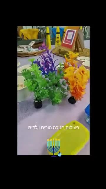 חנוכיית אקווריום מבקבוק זכוכית — תמונה 2
