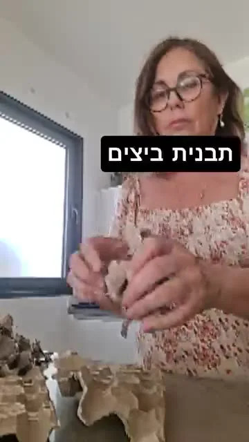 מכינים עיסת נייר מתבנית ביצים — תמונה 2