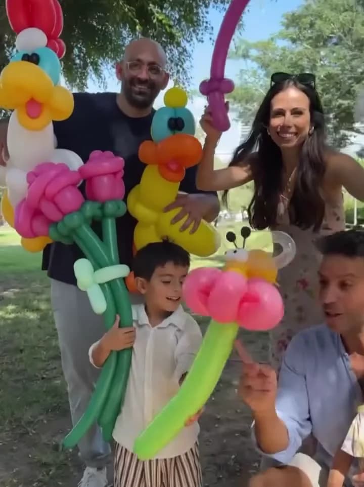 אמנות, בלונים ואוכל