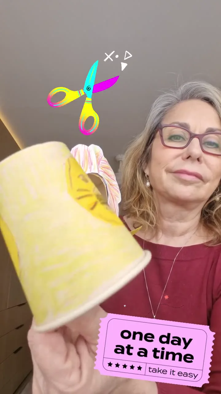 יצירה מכוסות חד פעמיות - פעילות לממ"ד — תמונה 2