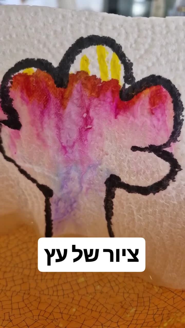מציירים קווי צבע
