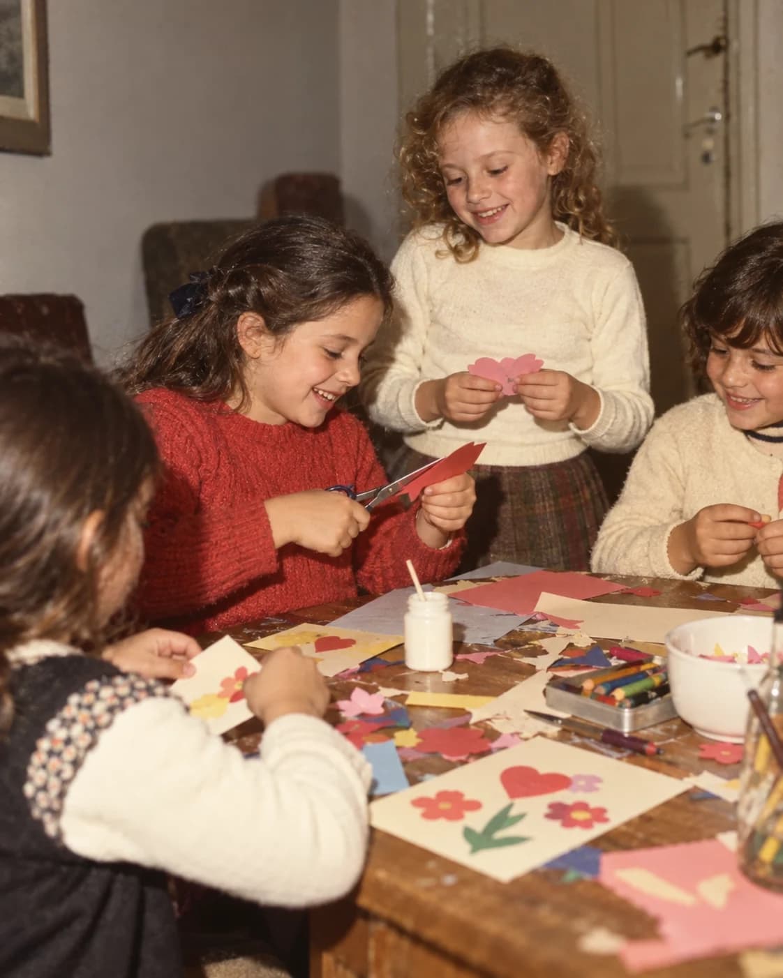 הילדים בפעילות