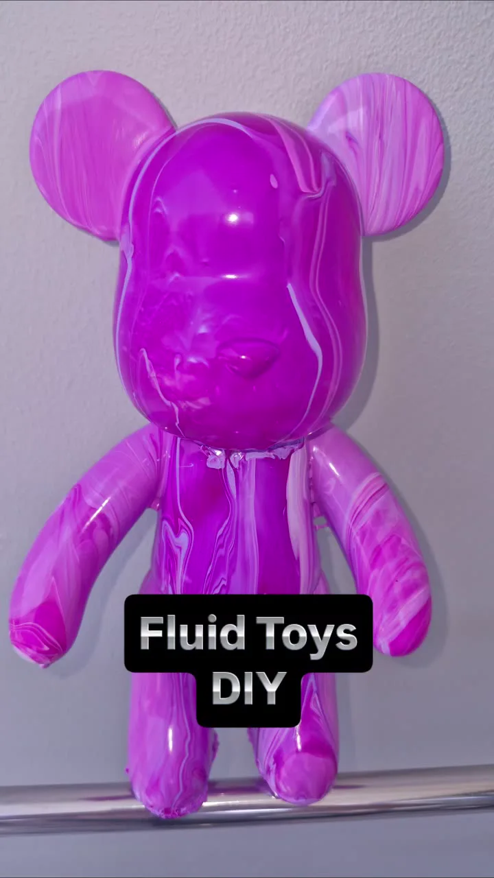 החומרים והרעיון — Fluid Toys - צעצוע אחד, דוגמה אחת