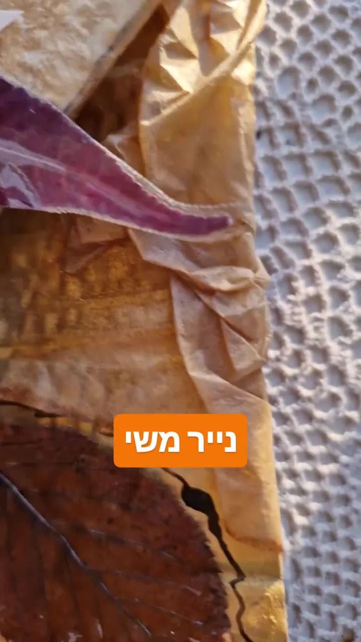 תבליט מקרטון, נייר משי ומרקמים — תמונה 2