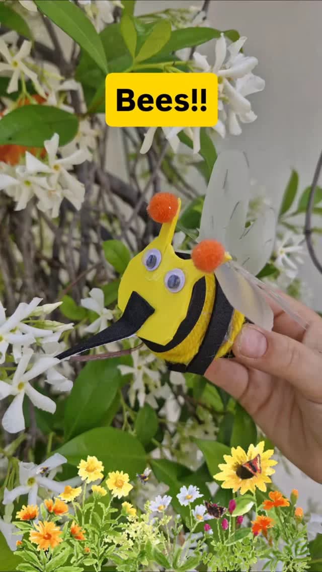 דבורה קטנה מקרטון ביצים — תמונה 1