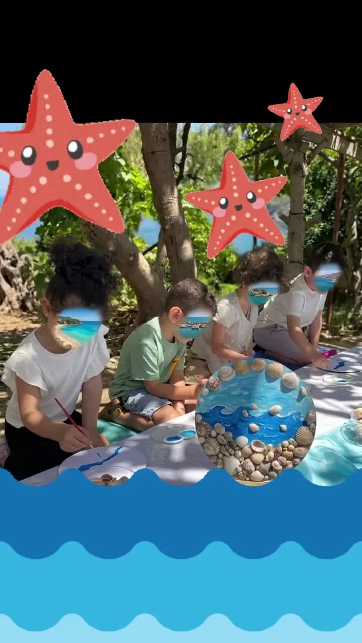 תמונת ״בתוך הים״ מצדפים — תמונה 4