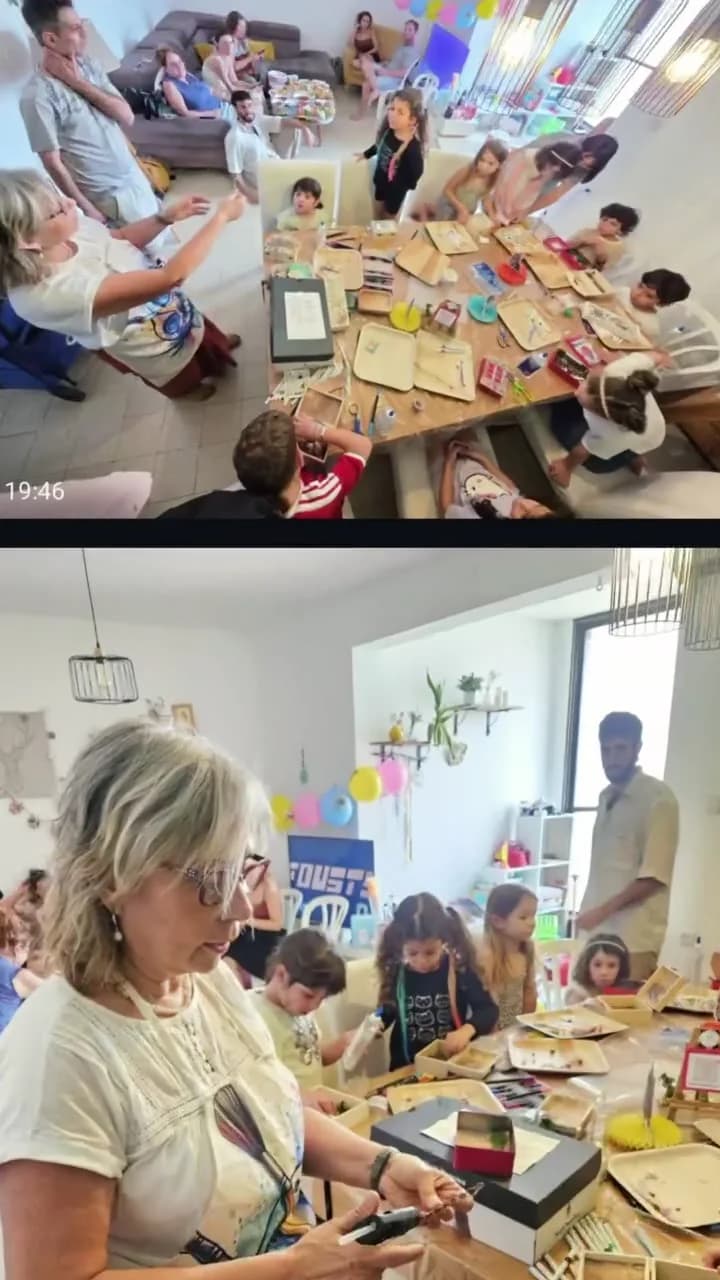 בוחרים מתוך השולחן - מתוך סרטון הפעילות