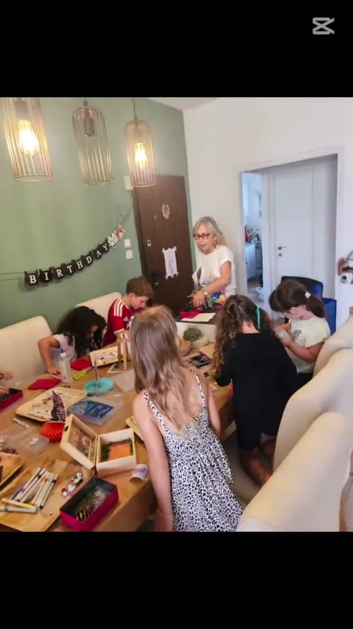 מזכרת יצירתית שילדי יום ההולדת מכינים — תמונה 3