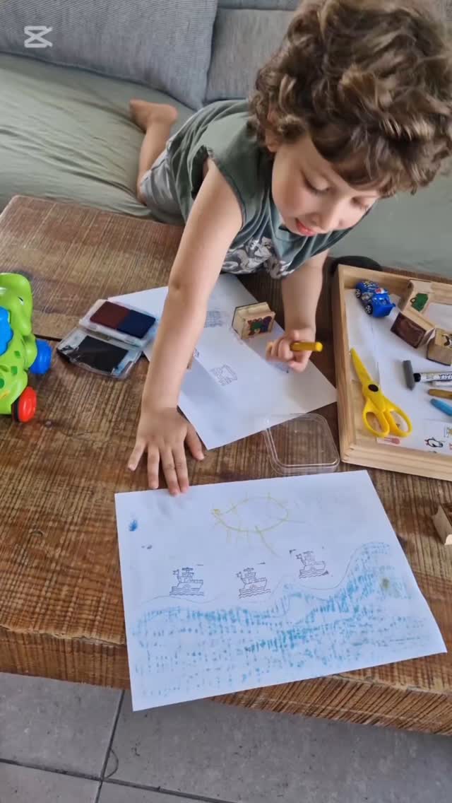 יצירה מחומרי טבע - כשהקיץ נכנס למקום