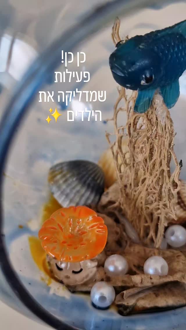 האקווריום הקסום - עולם של פלא בתוך בועה שקופה