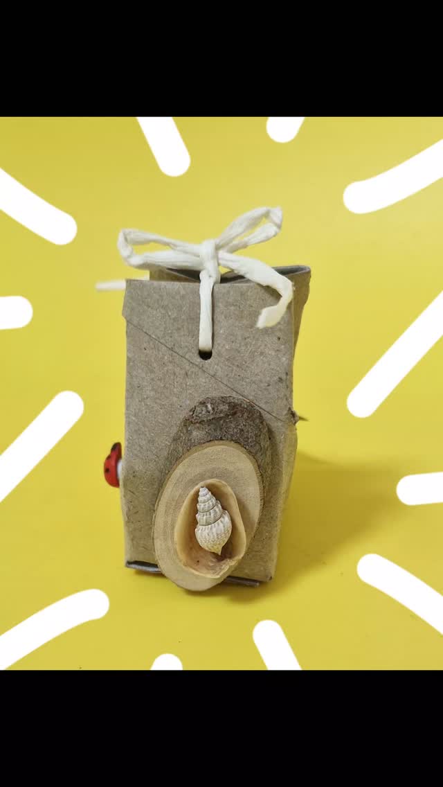 קופסת קרטון מגליל נייר - יצירה, קהילה ונשים חזקות